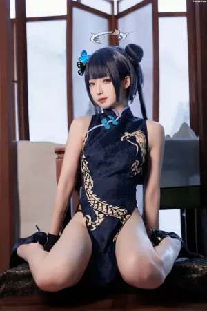 国产Coser美女封疆疆V-No.020 – 碧蓝档案 妃咲 主题写真 [34P]