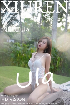 [XiuRen秀人网]No.8522_女神绮里嘉ula性感白色蕾丝内衣配白丝吊袜秀完美身材诱惑写真79P