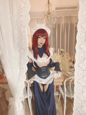 二次元美女一北亦北 NO.009 斯卡哈同人女仆 主题写真 [24P]