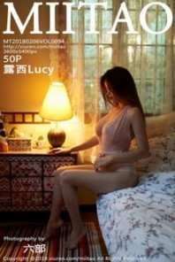 [MiiTao蜜桃社]Vol.094_嫩模露西Lucy居家私房粉嫩蕾丝内衣透视秀傲人豪乳诱惑写真50P