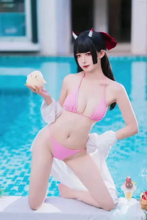 国产Coser美女封疆疆V-No.032 – &祖木子 能代x酒匂泳装 [43P]