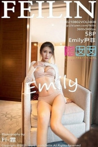 [FeiLin嗲囡囡]VOL.408_女神Emily尹菲私房缕空毛衣半撩露性感内衣迷人诱惑写真58P