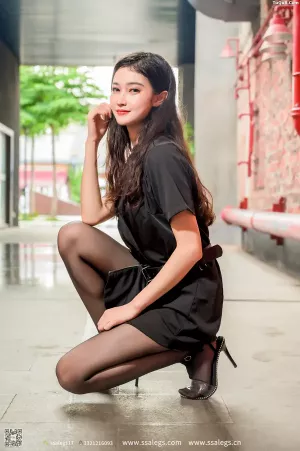 SSA丝社写真 NO.468 漫漫 街拍黑丝(下) 主题写真 [135P]