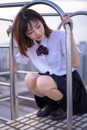 动漫博主Kitaro绮太郎No.086 – 少女情怀总是诗 JK 主题写真 [20P]