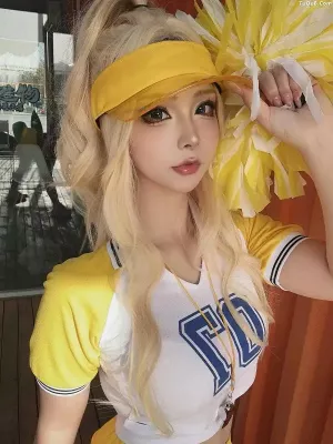 Coser美女Yuuhui玉汇No.115 - 2025年2月Patreon Tier4奖励 美式甜心+伊拉尔-闪 [57P]