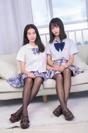 SSA丝社写真 NO.636 模特素素&丹丹的黑丝（上） 主题写真 [73P]