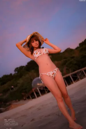 Coser美女Nyako喵子 NO.068 向日葵比基尼 主题写真 [66P]