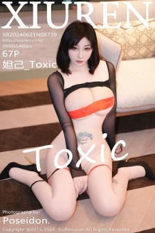 [XiuRen秀人网]No.8739_女神妲己_Toxic性感黑色轻透服饰露豪乳遮点秀丰腴身材诱惑写真67P