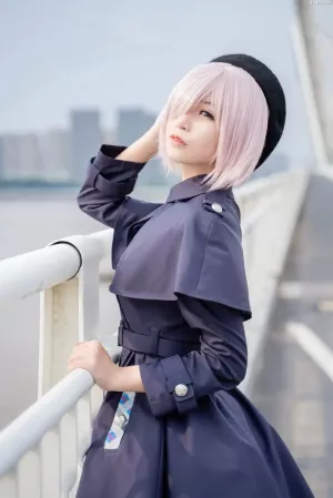 二次元博主爱老师_PhD-No.008 - 《玛修》 主题写真 [19P]