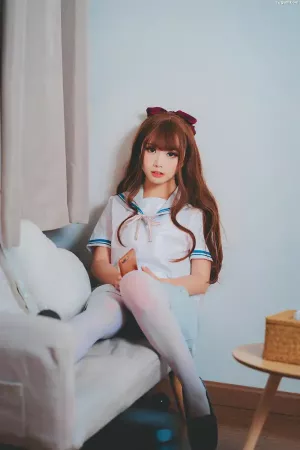 Coser美女面饼仙儿 NO.043 JK秀 主题写真 [16P]