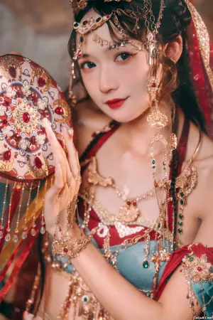 颜值博主_兔子Zzz不吃胡萝卜_No.016 – 飞天画境 主题写真 [30P]