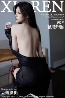 [XiuRen秀人网]No.9499_模特初梦瑶性感白色连衣长裙+黑色蕾丝服饰秀曼妙身姿诱惑写真90P