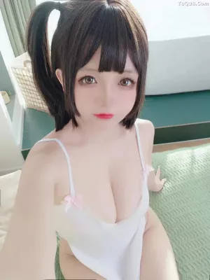 Coser美女日奈娇 No.043 – 湿身小白裙 主题写真 [97P]