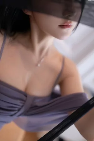 XRFW1168 秀人番外 鱼子酱Fish -（私拍）《紫丝》 主题写真 [120P]