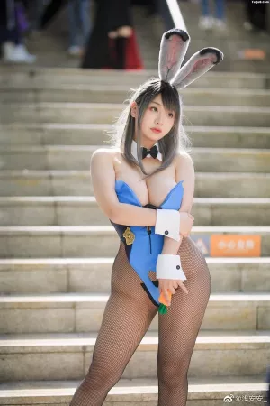 丰满Coser美女浅安安-No.004 – 《朱迪》 主题写真 [9P]
