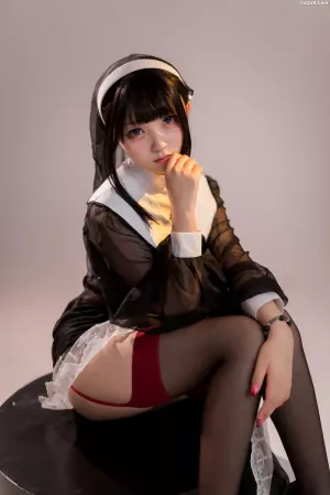Coser小姐姐_花铃_No.030 – 修女的忏悔室 主题写真 [29P]
