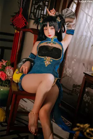 Coser美女日奈娇 No.078 – 碧蓝航线 大潮旗袍  主题写真 [25P]