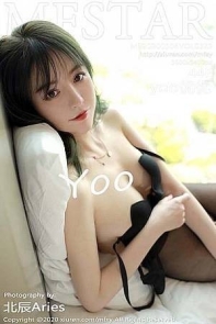 [MFStar模范学院]Vol.323_嫩模yoo优优黑色内衣主题无内开档黑丝裤袜喷血诱惑写真44P