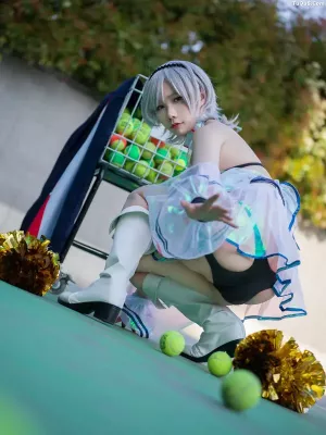 Coser美女麻花麻花酱 No.098 - 啦啦队 主题写真 [30P]