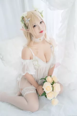 萌系小姐姐_白烨烨_No.025 – 花精灵 主题写真 [92P]