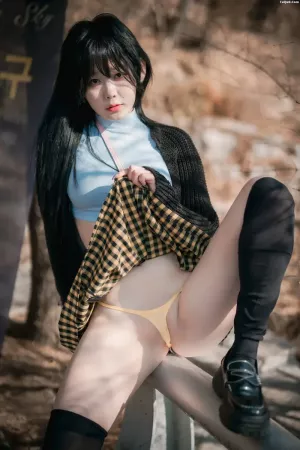 韩国美女Zia(지아)-No.066 - DJAWA-Early Spring Walk in March Full.Ver [141P]