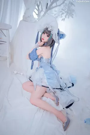 Coser美女rioko凉凉子 NO.100 柴郡冰雪公主 主题写真 [40P]