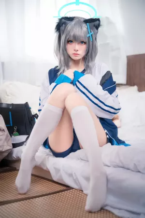 人气Coser美女_九柒喵_No.003 体操服白子 主题写真 [17P]