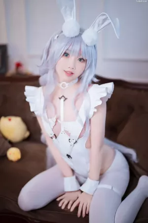 Coser美女面饼仙儿 NO.147 碧蓝航线 恶毒兔女郎 主题写真 [16P]