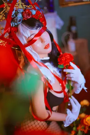 Coser美女Genji云溪溪No.018 - 奶桃桃 修女 主题写真 [22P]
