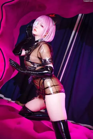 Coser美女星之迟迟No.057 - 2020 透明护士 主题写真 [46P]