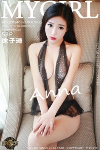 [MyGirl美媛馆]Vol.025_嫩模Anna徐子琦黑色情趣薄纱现豪乳撩人诱惑写真53P