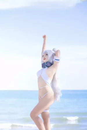 越南Coser美女SayoMomo-No.002 - Azur Lane Le Malin bikini [22P]