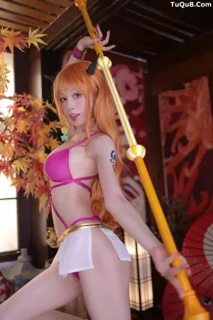 Coser美女水淼Aqua NO.101 海贼王 娜美 主题写真 [122P]