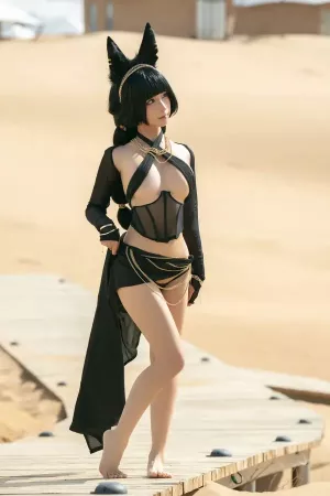 Coser美女蠢沫沫No.238 – 沙漠狐 主题写真 [21P]