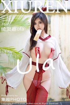 [XiuRen秀人网]No.8814_女神绮里嘉ula巫女造型性感白色上衣配薄纱秀惹火身材诱惑写真76P