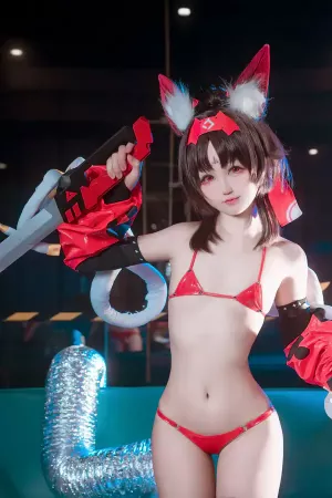 越南妹子Kuuko W – NO.200 Nekomata (Zenless Zone Zero) [33P]