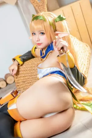 Coser美女蠢沫沫No.104 – 精灵村 第二村人 主题写真 [40P]