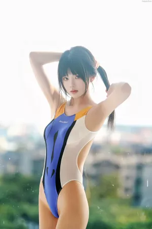 动漫博主桜桃喵 NO.255 – 竞泳 主题写真 [21P]