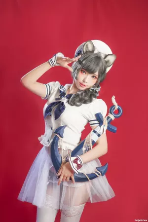 Coser妹子_ElyEE子_No.048 灰太狼-jk 主题写真 [22P]