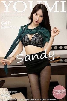[YouMi尤蜜荟]Vol.519_女神周于希Sandy三亚旅拍魅惑黑色内衣配黑丝裤袜极致诱惑写真64P