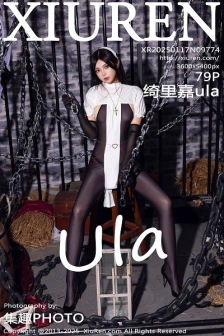 [XiuRen秀人网]No.9774_女神绮里嘉ula性感修女服饰配超薄连体黑丝秀完美身材诱惑写真79P