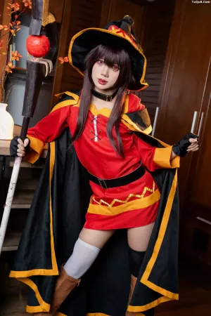 越南Coser美女_PoppaChan_No.033 – Konosuba Megumin [128P]