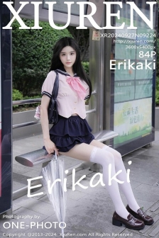 [XiuRen秀人网]No.9224_模特Erikaki性感粉色JK制服配白色丝袜秀翘臀美腿撩人诱惑写真84P