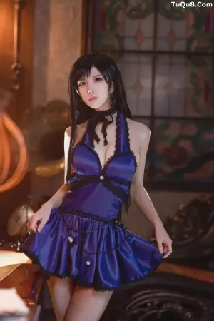 Coser美女水淼aqua NO.043 蒂法旗袍和礼服 主题写真 [40P]