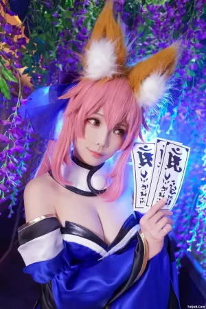 Coser妹子_ElyEE子_No.003 玉藻前-神社 主题写真 [42P]