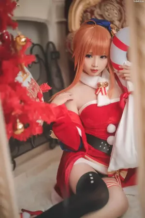 Coser美女面饼仙儿 NO.047 FAL圣诞 主题写真 [19P]