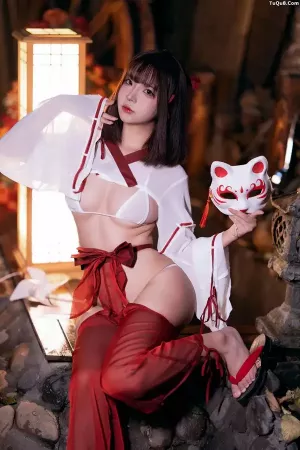 Coser美女Yuuhui玉汇No.032 - Miko of Wishes 巫女 主题写真 [120P]