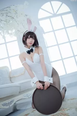动漫博主_周叽是可爱兔兔_No.023 – 加藤惠兔女郎 主题写真 [32P]