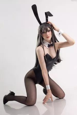 拉脱维亚Coser美女CandyBall-No.027 – 樱岛麻衣 MaiSakurajima 主题写真 [62P]