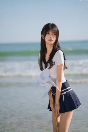 [YITUYU艺图语]No.20250259_02.10 海边JK少女 小了个飞象  [23P]